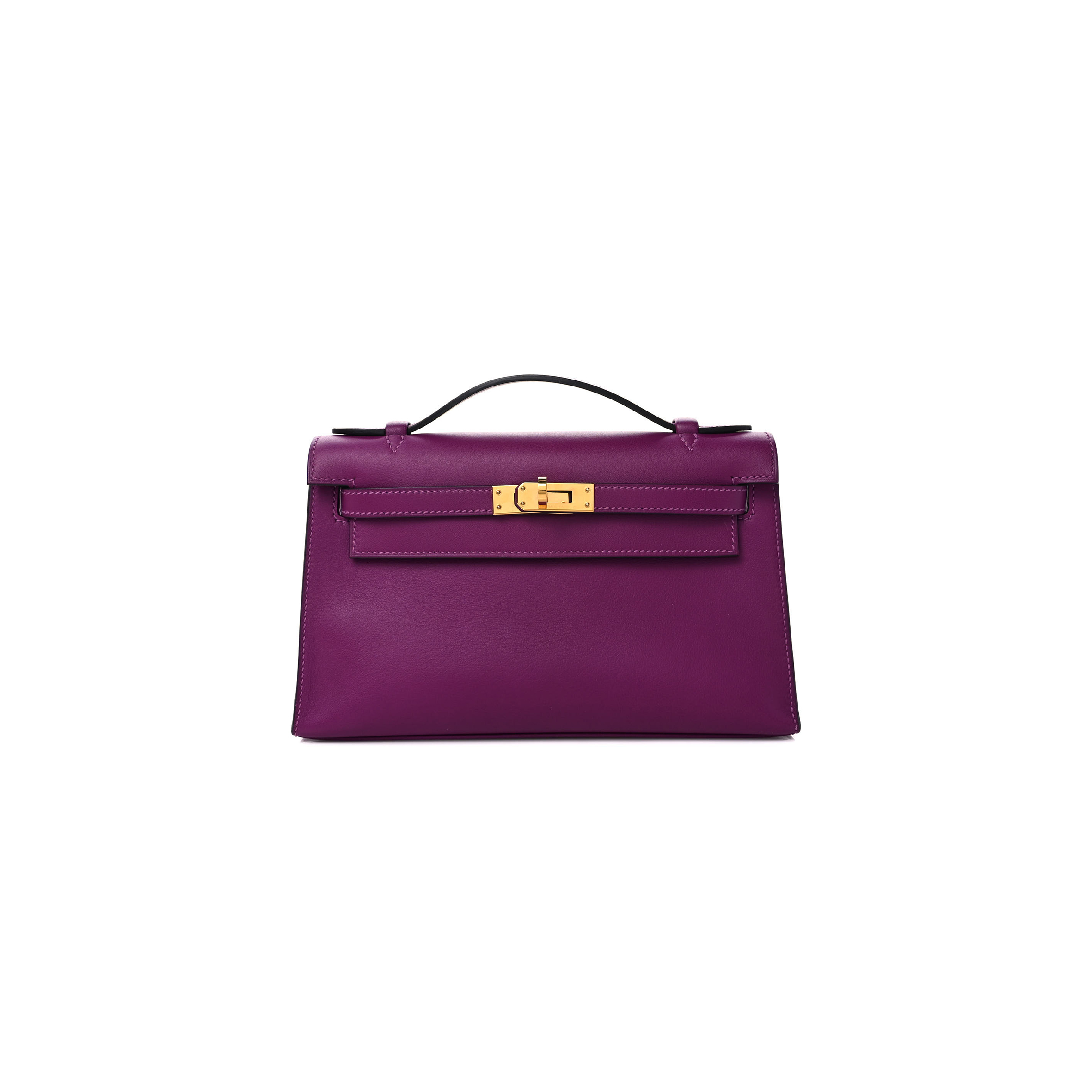 H**mes swift kelly pochette clutch anemone (22*14*7cm)